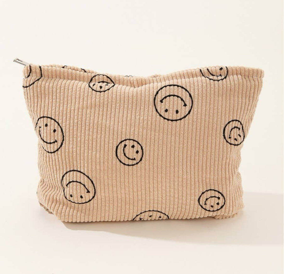 Smiley Face Makeup Bag