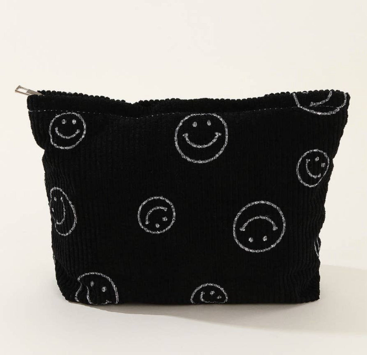 Smiley Face Makeup Bag