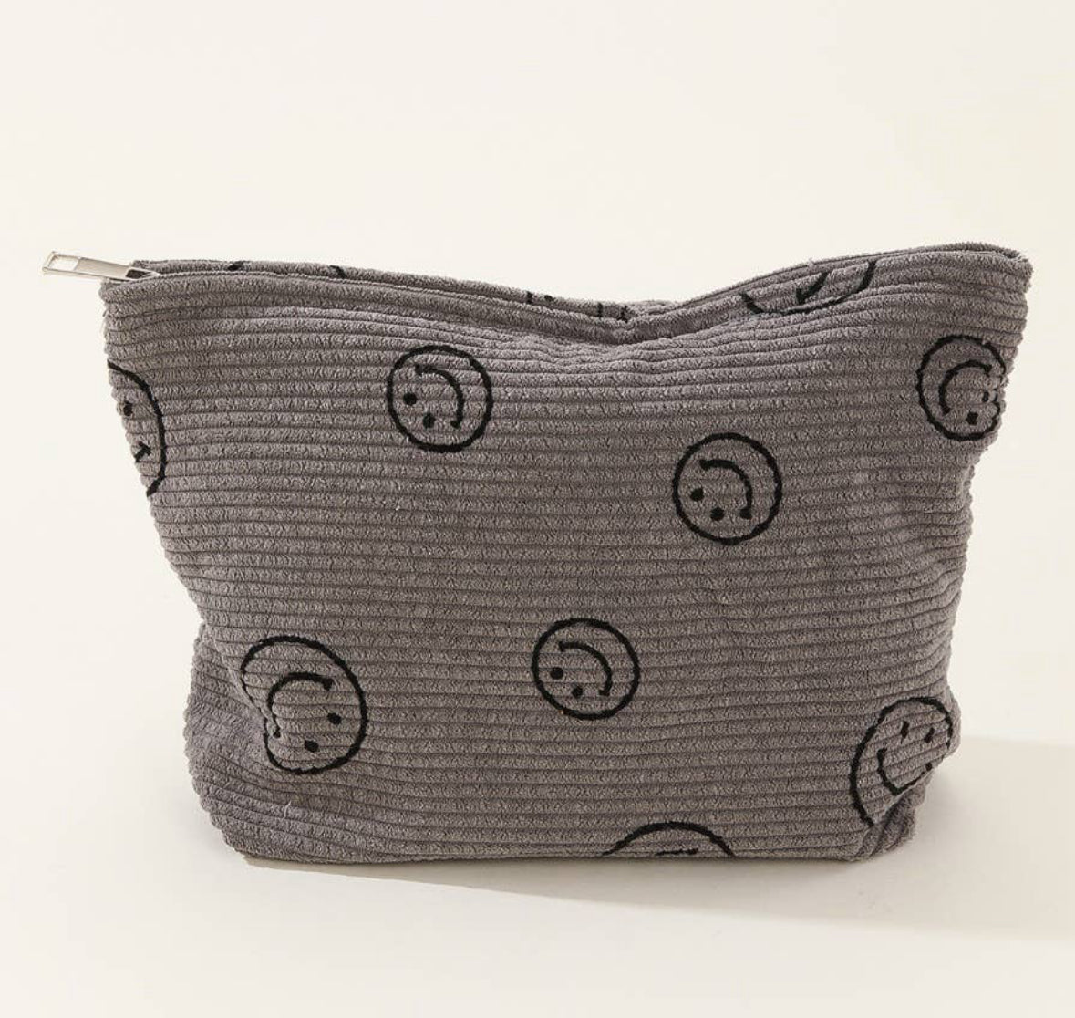 Smiley Face Makeup Bag