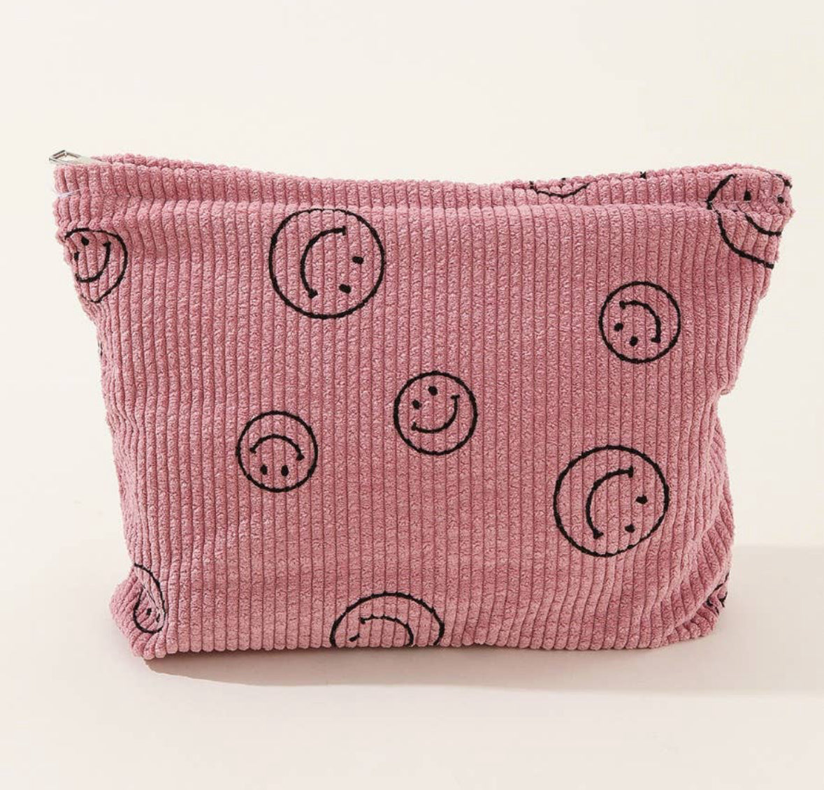 Smiley Face Makeup Bag