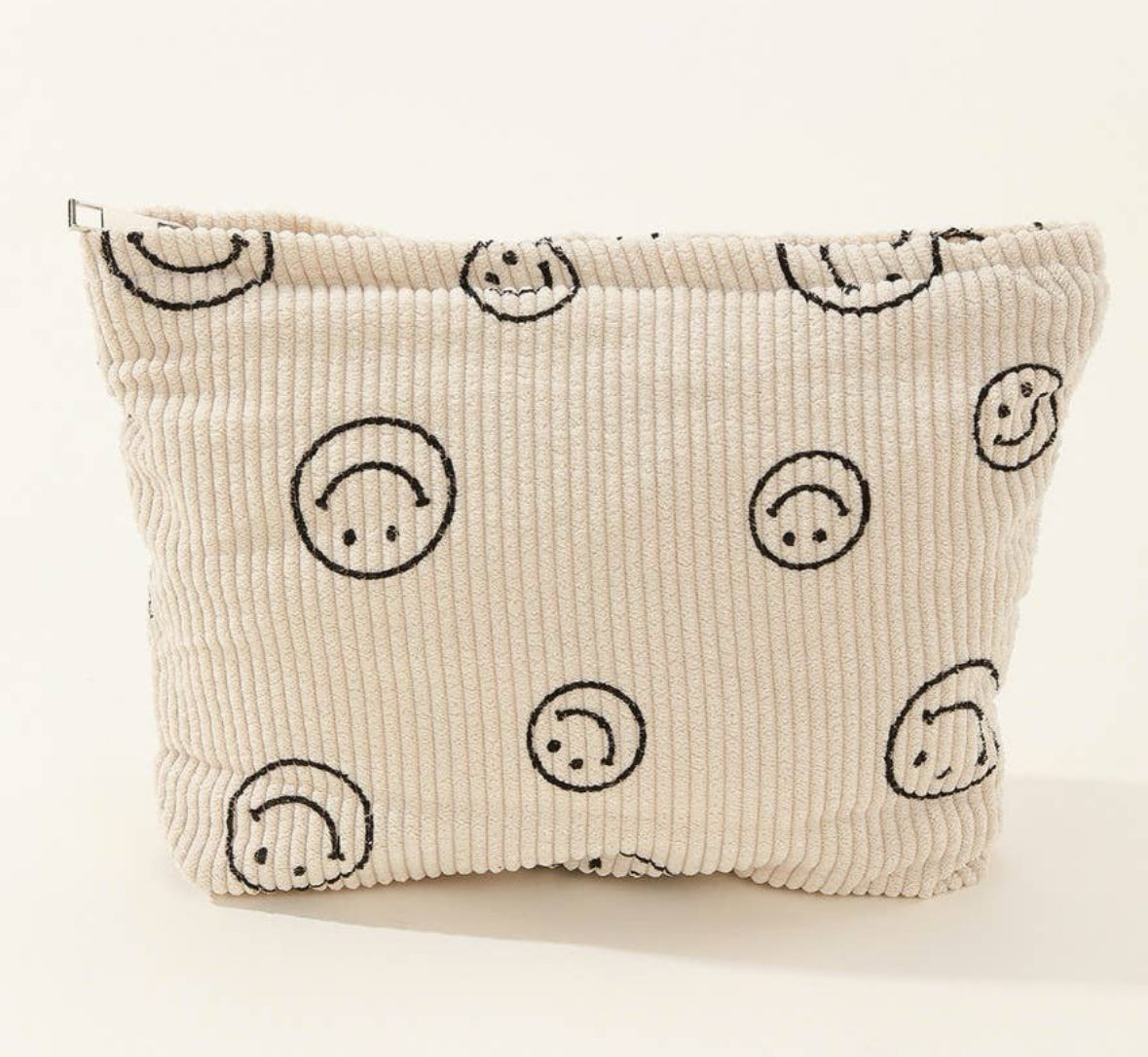 Smiley Face Makeup Bag